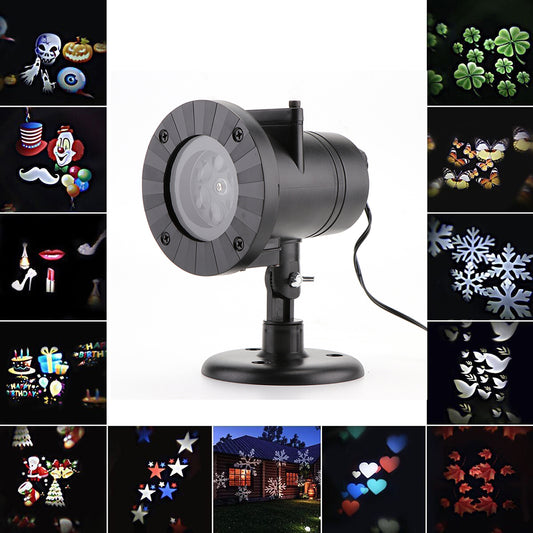 Waterproof LED Laser Projector Light