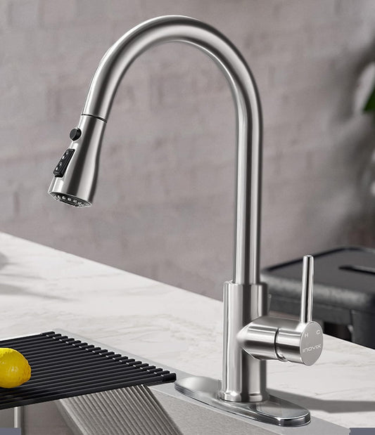 Pull Down Single Kitchen Faucet